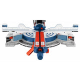 Sierra ingletadora compuesta deslizante de doble bisel de 12" Bosch GCM12SD