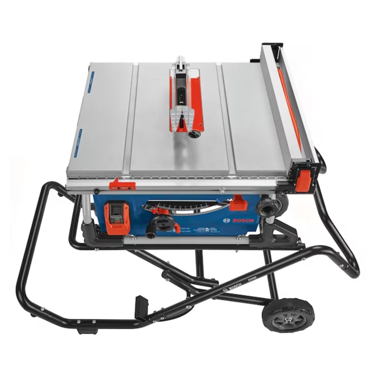 Sierra de mesa portatil de 10" con soporte con ruedas Bosch GTS15-10
