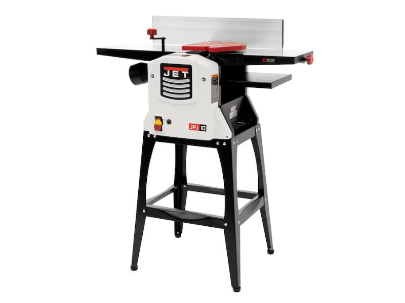 Canteadora cepilladora de 10" y 15 amp 110v con soporte JET JT9-707410