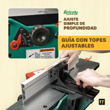 Canteadora de banco para madera de 6" y 1 -1/2 HP Grizzly G0946