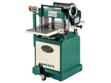 Cepillo para madera con cabezal de corte en espiral de 15" y 3.7 HP Grizzly G0453ZX