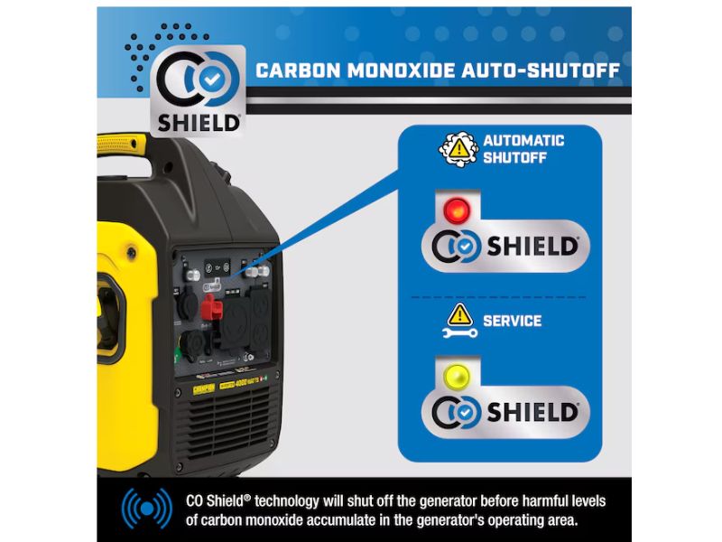 Generador inverter portatil combustible dual gasolina/propano 4000 W Champion Power Equipment