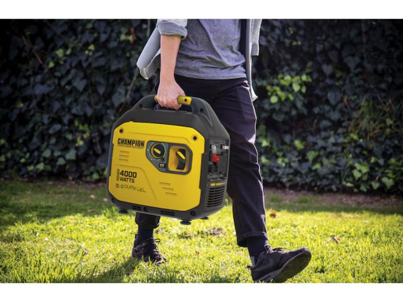 Generador inverter portatil combustible dual gasolina/propano 4000 W Champion Power Equipment