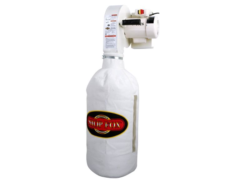 Colector de polvo de pared de 1 hp Shop Fox W1826