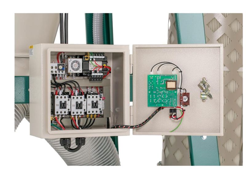 Colector de polvo ciclónico trifásico de 10 hp Grizzly G0638