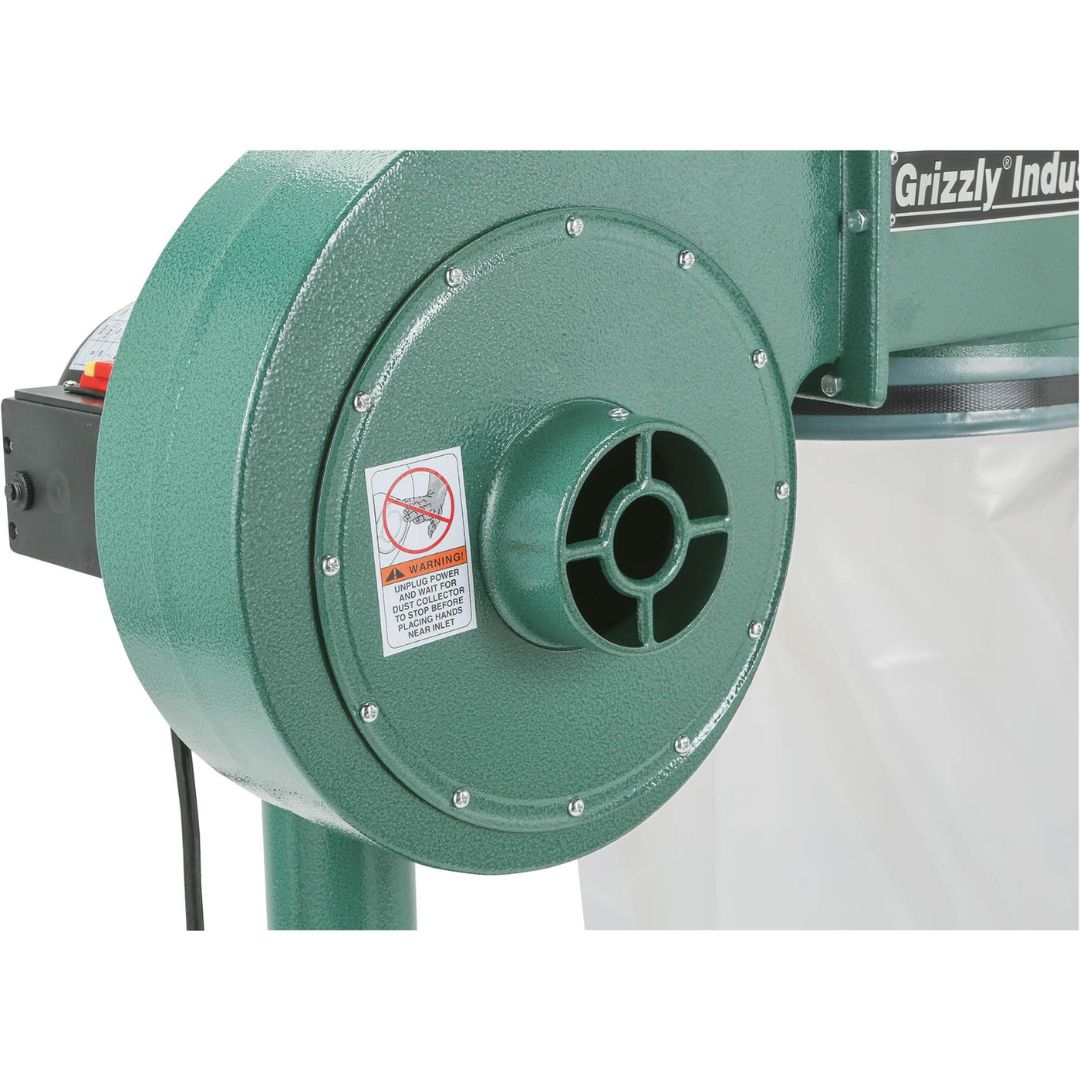 Colector de Polvo de 1 HP Grizzly G8027