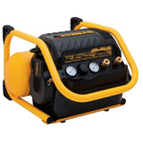 Compresor de aire portatil 2.5 Gal 200 PSI Y 1.1 Hp Dewalt DWFP55130