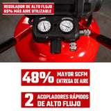 Compresor de aire vertical eléctrico portátil de 33 GAL/ 125 Lt y 175 psi Craftsman CMXECXM331