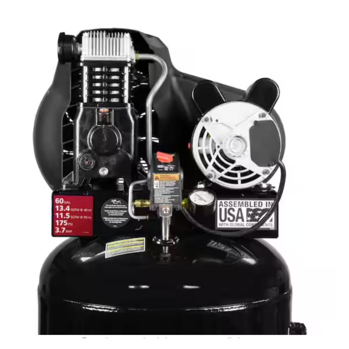 Compresor de aire estacionario de 60 gal 175 psi Husky C603H