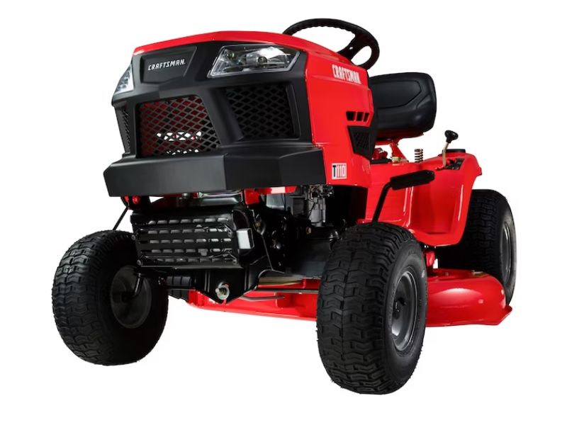 Tractor podador cortacésped de 42" motor Briggs & Stratton 17.5 HP CRAFTSMAN T110