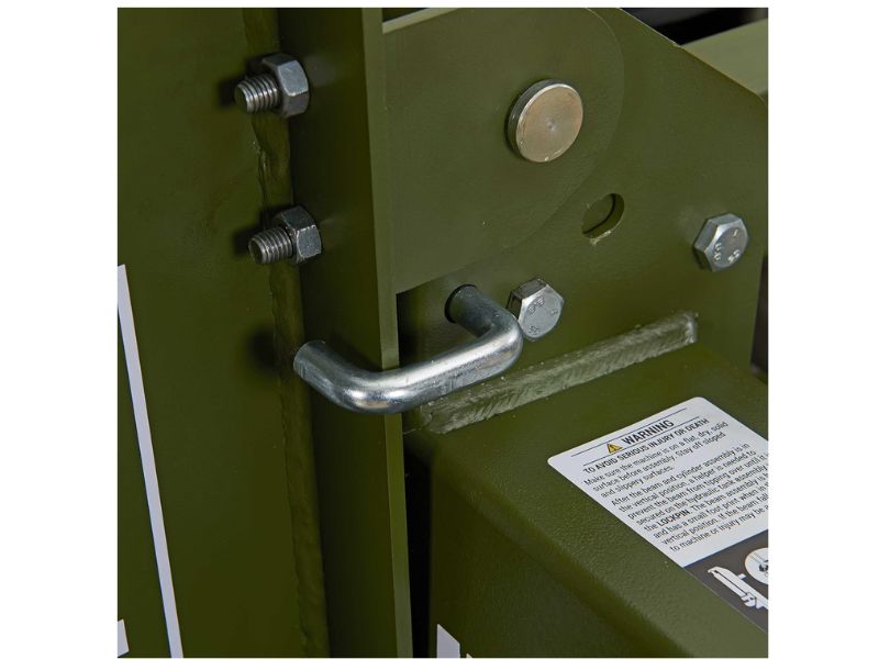 Cortadora partidor de troncos leña de 33 Ton con motor OHV 236 CC Full Boar