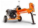 Cortadora de leña y troncos de 20 Ton motor 7 hp Superhandy GUO077