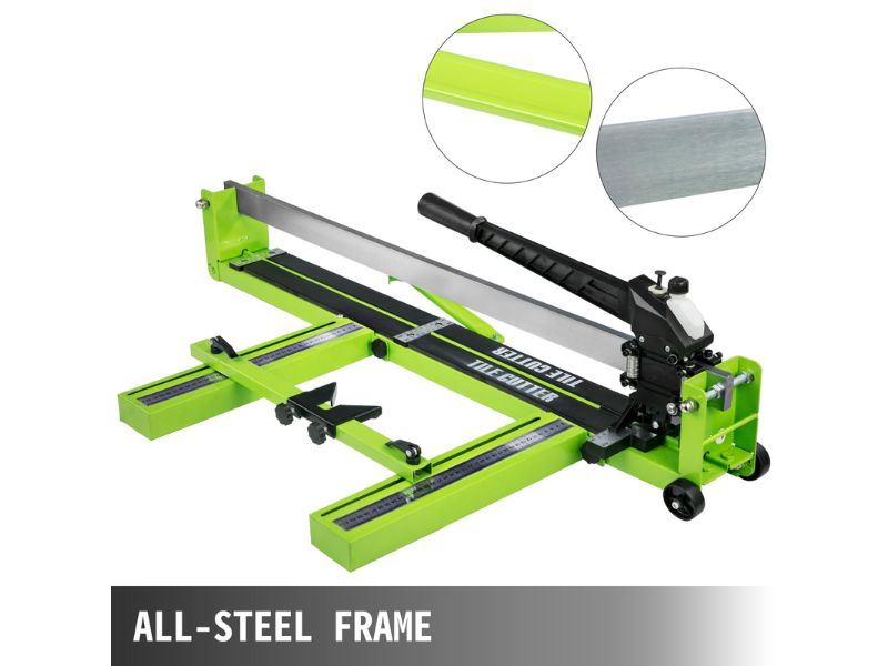 Cortadora manual de azulejo loseta con riel sólido para corte preciso de 120 cm - 1.20 m Vevor