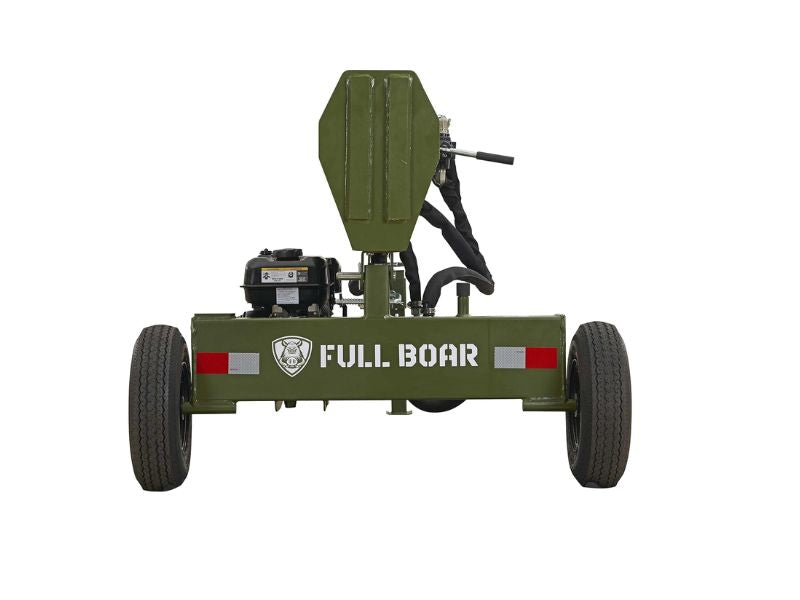 Cortadora partidor de troncos leña de 33 Ton con motor OHV 236 CC Full Boar