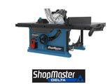 Sierra de banco portatil de 10" y 15 Amp Delta Shopmaster S36-295T3