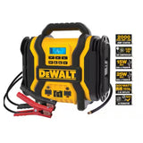 Arrancador portatil 3 en 1 de 2000 amp con compresor digital, USB y batería externa de CA Dewalt DXAEPS14