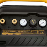 Compresor de aire portatil 2.5 Gal 200 PSI Y 1.1 Hp Dewalt DWFP55130
