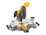 Sierra ingletadora compuesta deslizante de doble bisel de 12" DEWALT DWS779