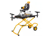 Sierra de inglete de 12" y doble bisel Dewalt DWS780 mas soporte rodante Dewalt DWX726