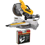 SIerra de inglete de 12" doble bisel Dewalt DWS779 + Clavadora shop Fox Cal 18 W1774