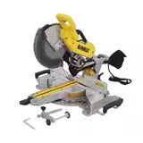 Sierra ingletadora compuesta deslizante de doble bisel de 12" DeWalt DWS779