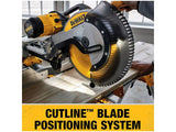Sierra de inglete de 12" y doble bisel Dewalt DWS780 mas soporte rodante Dewalt DWX726