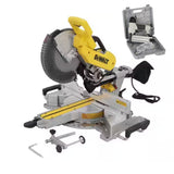 SIerra de inglete de 12" doble bisel Dewalt DWS779 + Clavadora shop Fox Cal 18 W1774