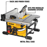 Sierra de mesa portatil de 8-1/4" Dewalt DWE7485 + 2 discos OA-BRES de 40 y 60 dientes