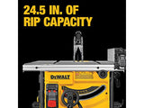 Sierra de banco portátil Dewatl de 8-1/4" con soporte rodante Dewalt DW7440RS
