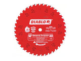 2 discos de corte para sierra circular de 10" x 40 dientes Diablo D104040VP