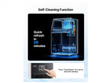 Maquina de hielo comercial de 80 lbs/36 kgs / dia Vevor