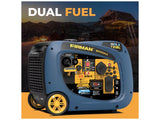 Generador inverter de combustible dual portatil de 4125W Firman WH03342