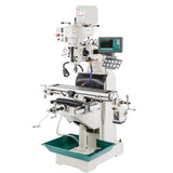 Fresadora de rodilla de velocidad variable de 8" x 36" con avance motorizado y visualizador digital de coordenadas (DRO) Grizzly G0961