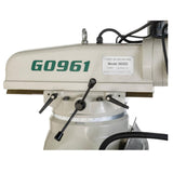 Fresadora de rodilla de velocidad variable de 8" x 36" con avance motorizado y visualizador digital de coordenadas (DRO) Grizzly G0961