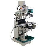 Fresadora de rodilla de velocidad variable de 8" x 36" con avance motorizado y visualizador digital de coordenadas (DRO) Grizzly G0961