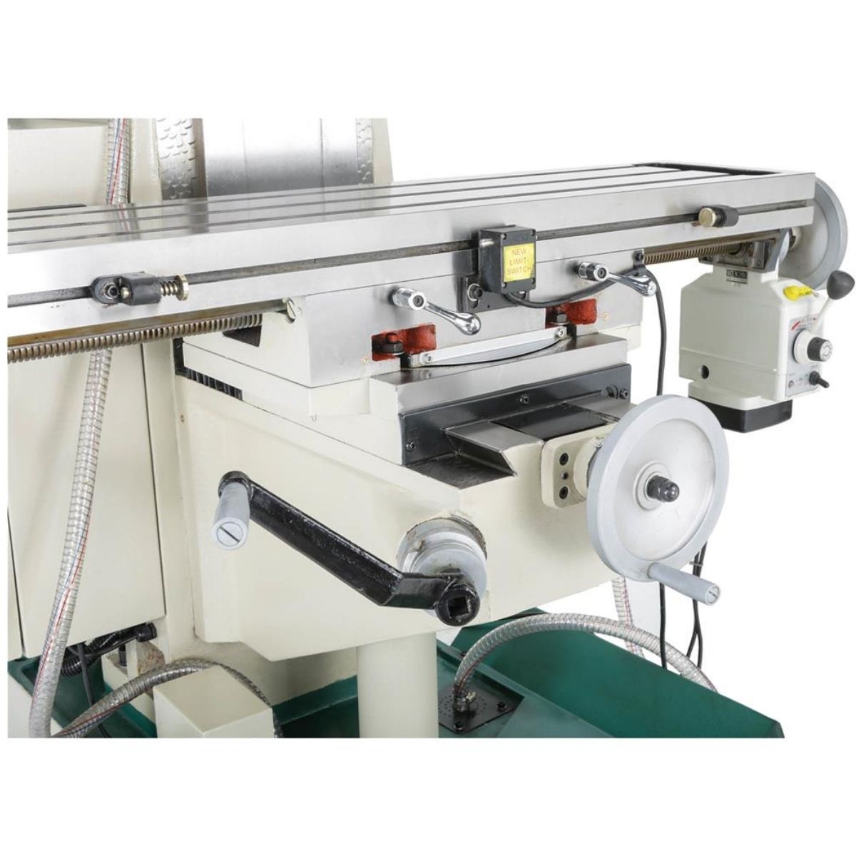 Fresadora horizontal/vertical de 9" x 39" y 3 HP con velocidad variable y visualizador digital de coordenadas (DRO)Grizzly G0757Z