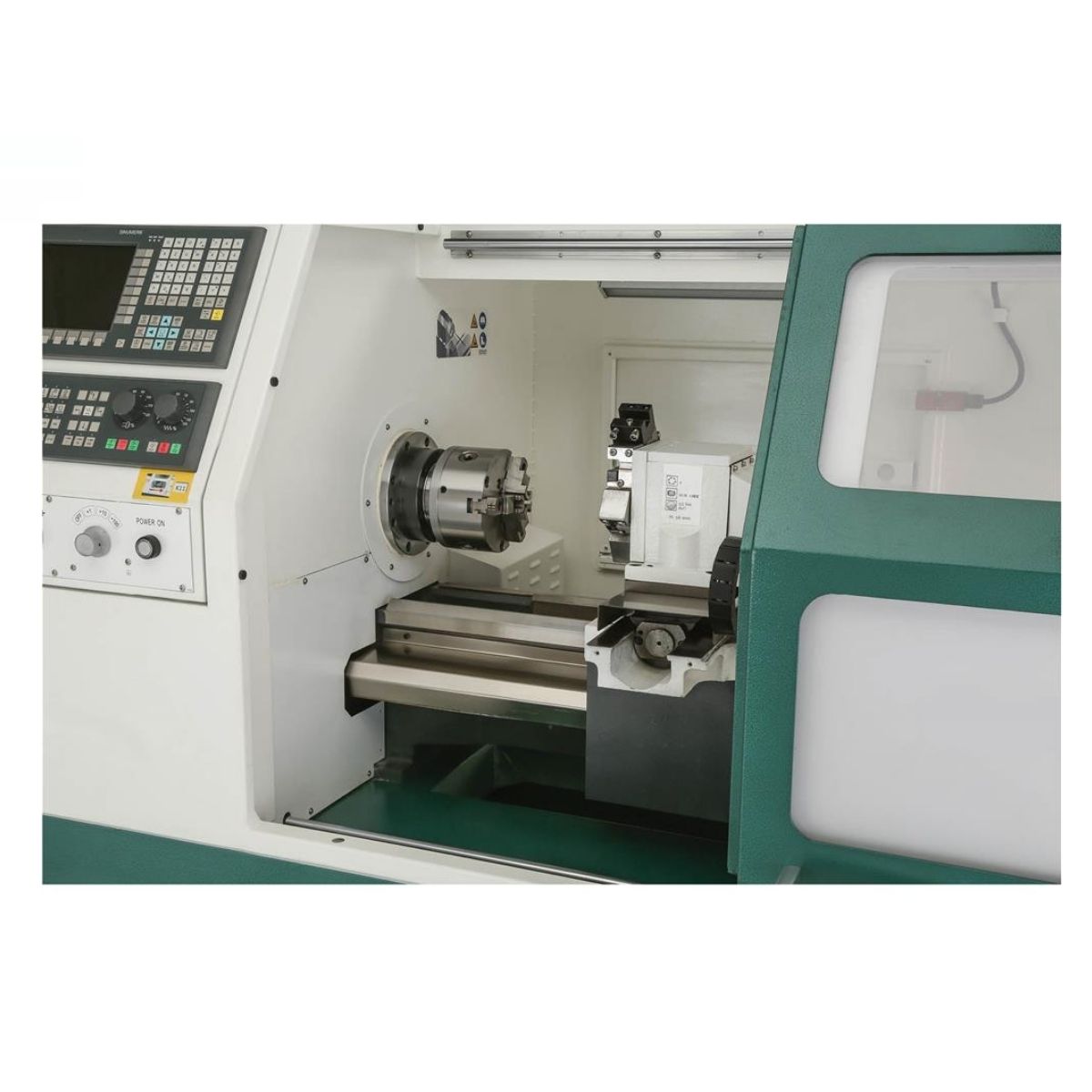 Torno CNC de 13" con cambiador automático de herramientas Grizzly G0884