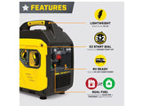 Generador inverter portatil combustible dual gasolina/propano 4000 W Champion Power Equipment