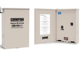 Generador de reserva a GN y GLP de 22000 Watts - 22 KW con interruptor de 200A Champion