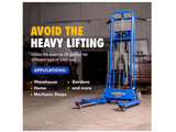 Apilador manual de tarimas pallets de 330 lbs / 150 kgs Goodyear GUO130
