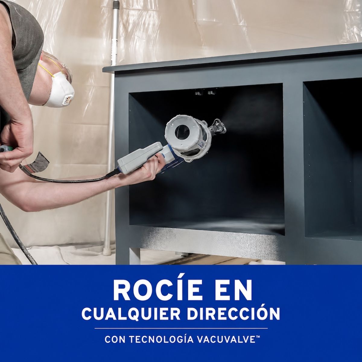Pulverizador de pintura portátil 360 de velocidad variable airless Graco TrueCoat 26D283