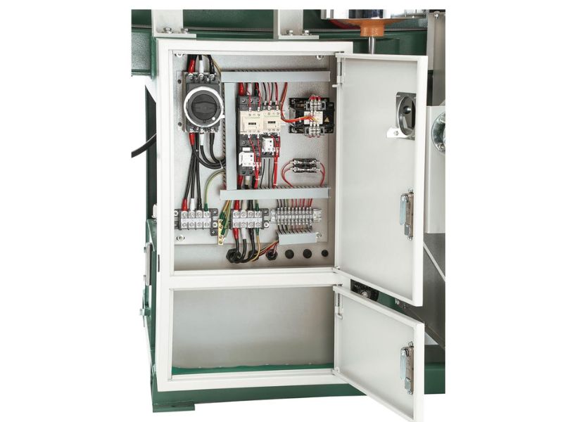 Sierra de cinta horizontal para reaserrar madera de 12" y 20 hp Grizzly G0503