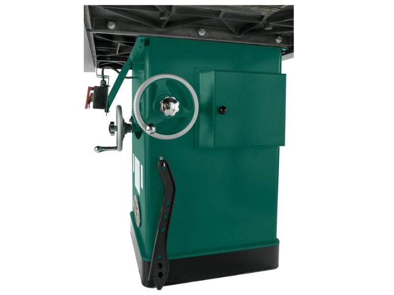 Sierra de mesa de gabinete de 10" con rieles de 7" y 3 HP 240V Grizzly G1023RLX