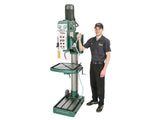 Taladro de columna con cabezal de engranajes para trabajo pesado de 27-1/2" Grizzly G0756