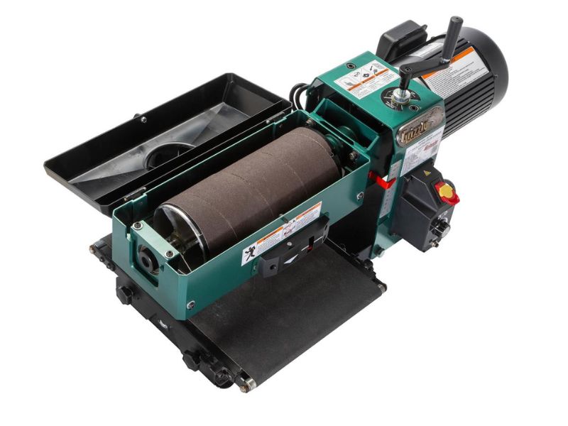 Lijadora de tambor oscilante de sobremesa de 11" extremo abierto 1 hp Grizzly G0404