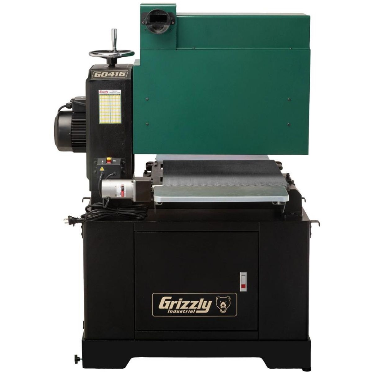 Lijadora de banda ancha de extremo abierto de 20" y 3 HP Grizzly G0416