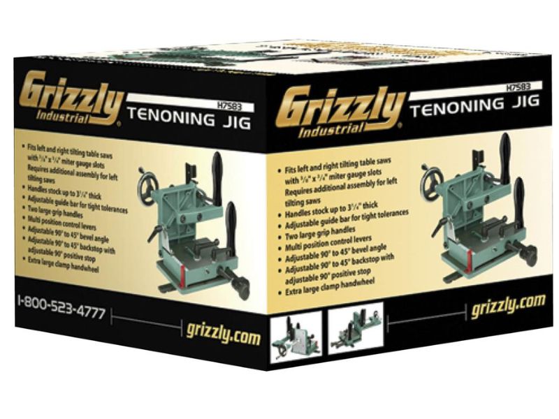 Plantilla para realizar espigas Tenoning Jig Grizzly H7583