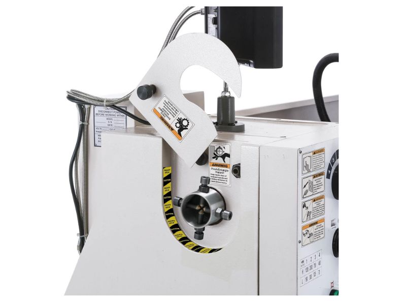 Torno para armería de metal de 14" x 40", 2-1/2 HP, con DRO Grizzly G0824