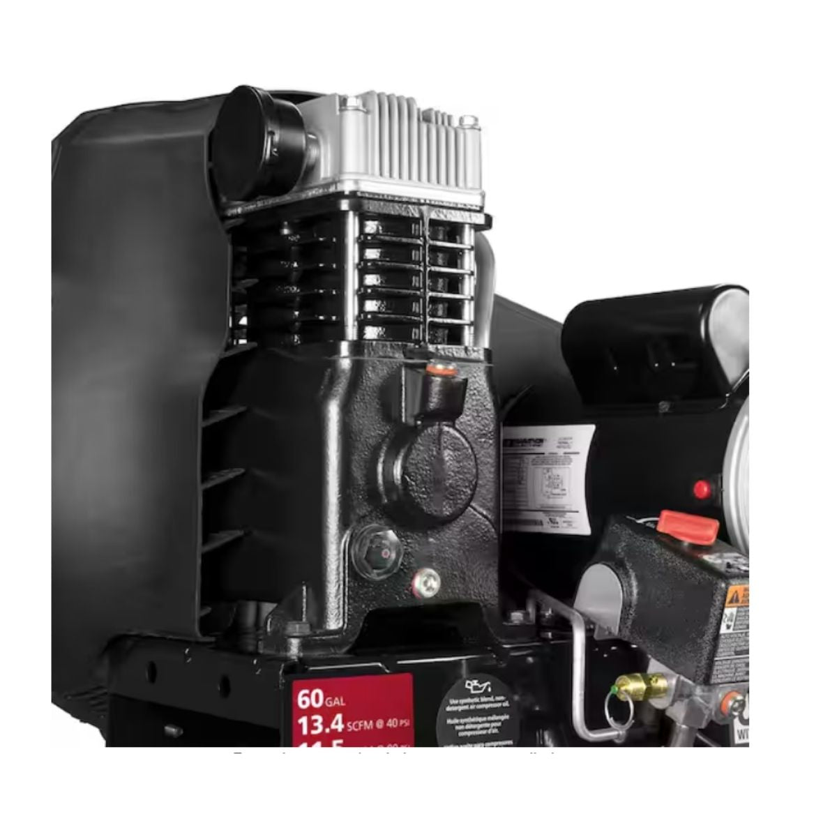 Compresor de aire estacionario de 60 gal 175 psi Husky C603H