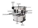 Cepilladora para madera de 20" 3 hp monofasica JET  JT9-708528